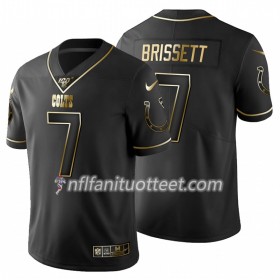 Miesten Indianapolis Colts NFL Pelipaita Jacoby Brissett 7 Nike Musta Golden Edition 100th